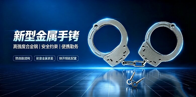 新型金属手铐