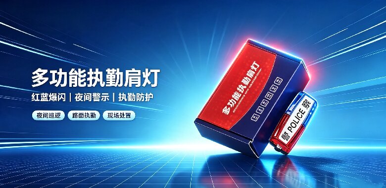 多功能执勤肩灯